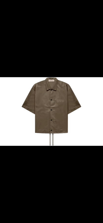 Essentials Fear Of God Nylon Short Sleeve Shirt