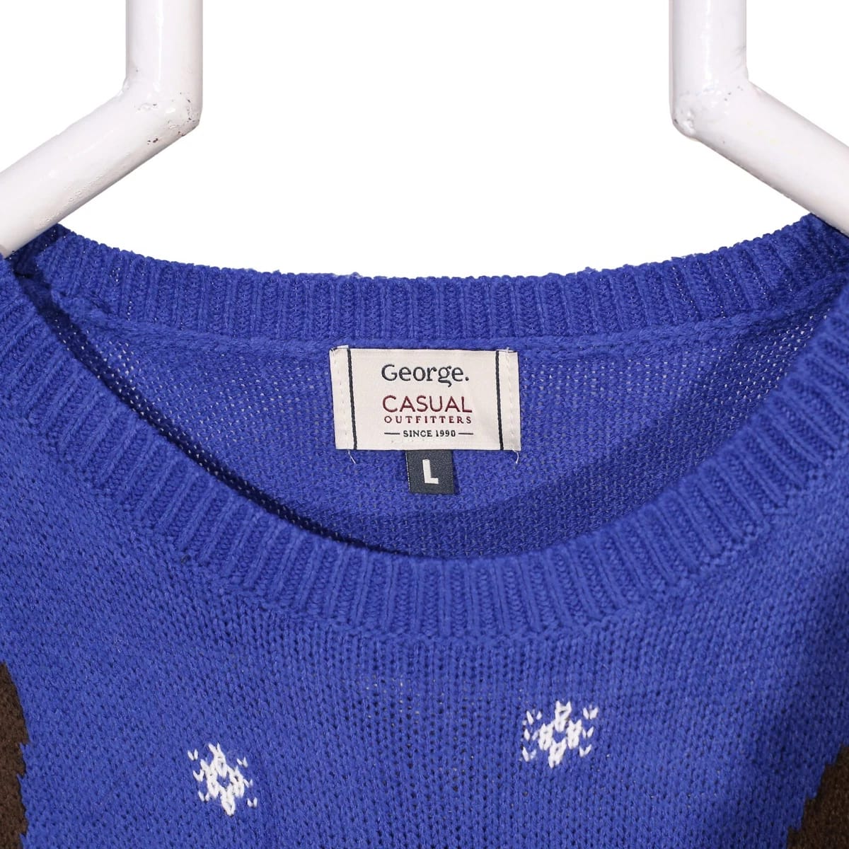 Rudolf the Reindeer Blue Christmas Sweater