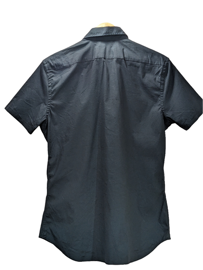 Prada Black Bowling Shirt