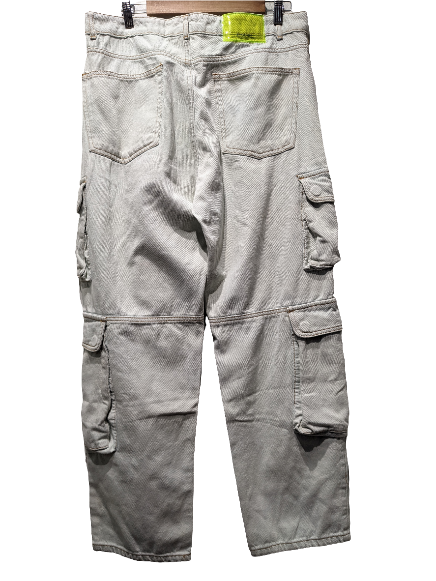 Powerlook Light Wash Denim Cargo