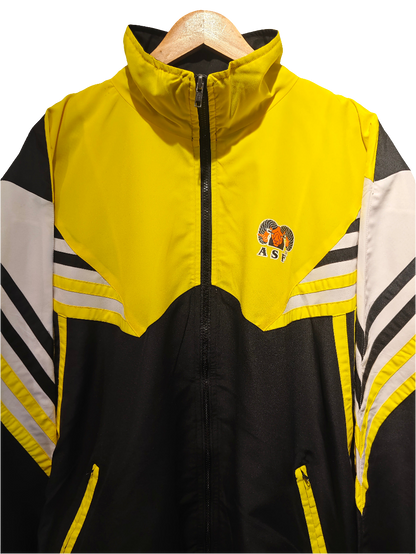 Yellow and back bomber