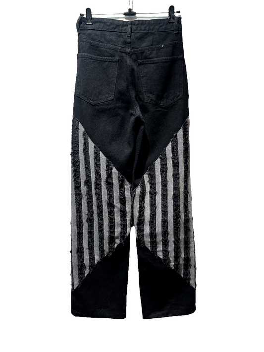 DOLLAR RECYCLE BLACK PANTS