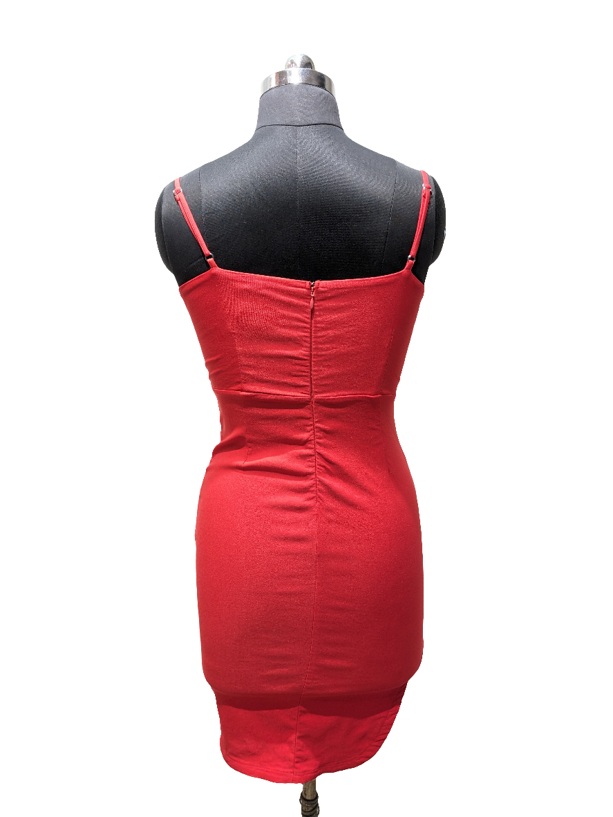 Koovs Red Dress