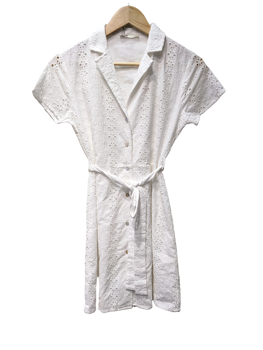 Pull&Bear White Dress