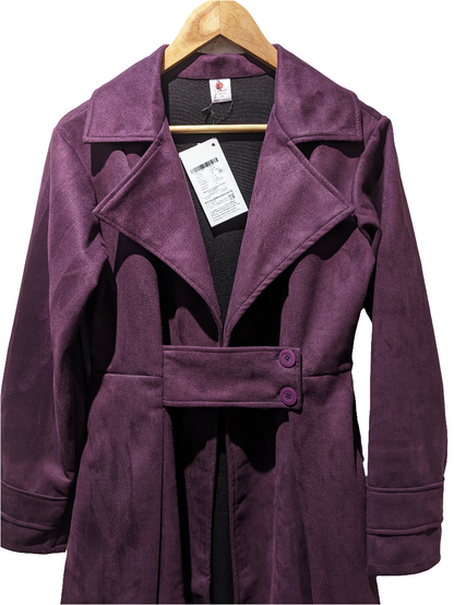 Purple Trench Coat