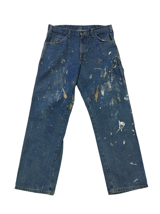 Vintage Dickies Paint Splattered Carpenter Jeans