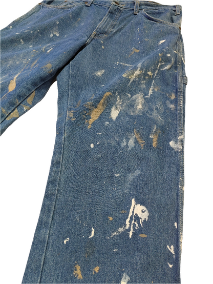 Vintage Dickies Paint Splattered Carpenter Jeans