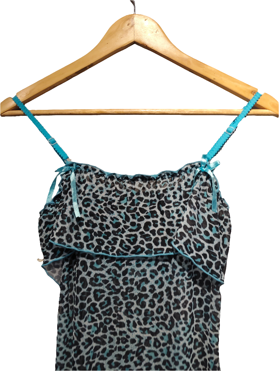 Y2K Blue Top