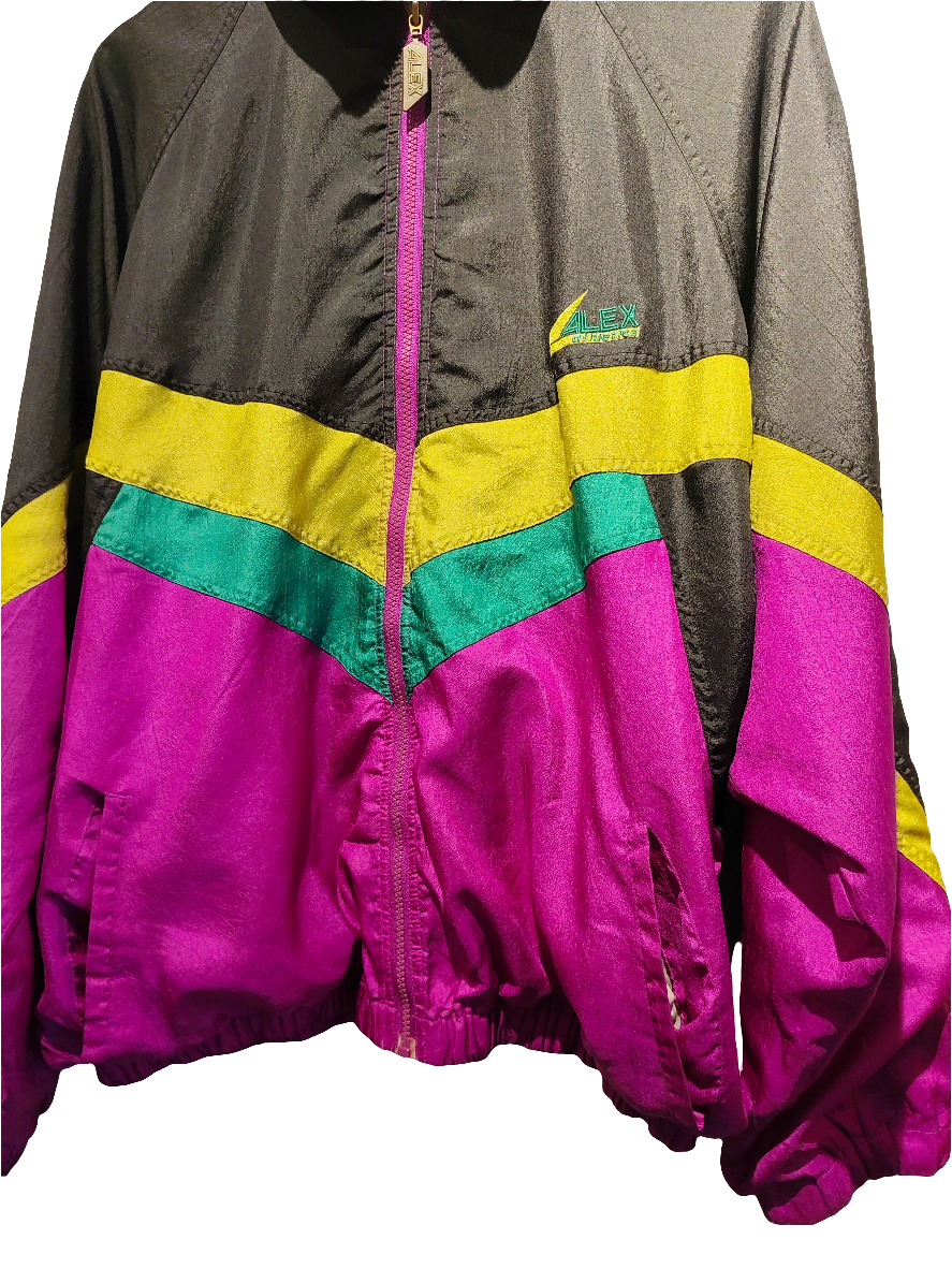 Vintage Colourblock Bomber