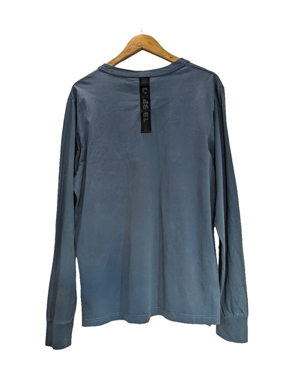 Diesel Blue crewneck Full sleeves tshirt