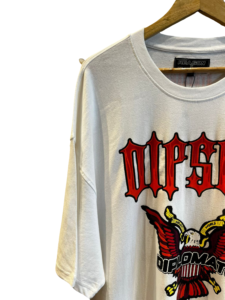 Reason
Men's White 'Dipset Diplomats Graphic Tee