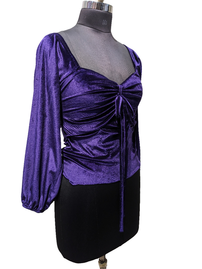 Purple Sweetheart Tammy Top