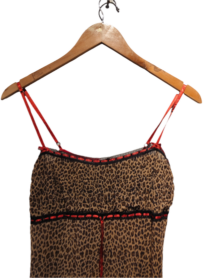 Y2K Cheetah print Top