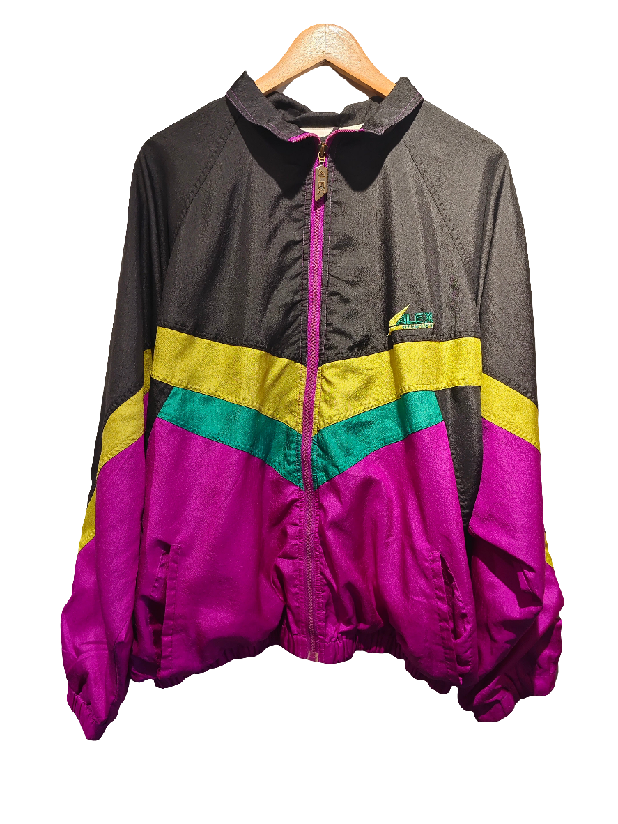 Vintage Colourblock Bomber
