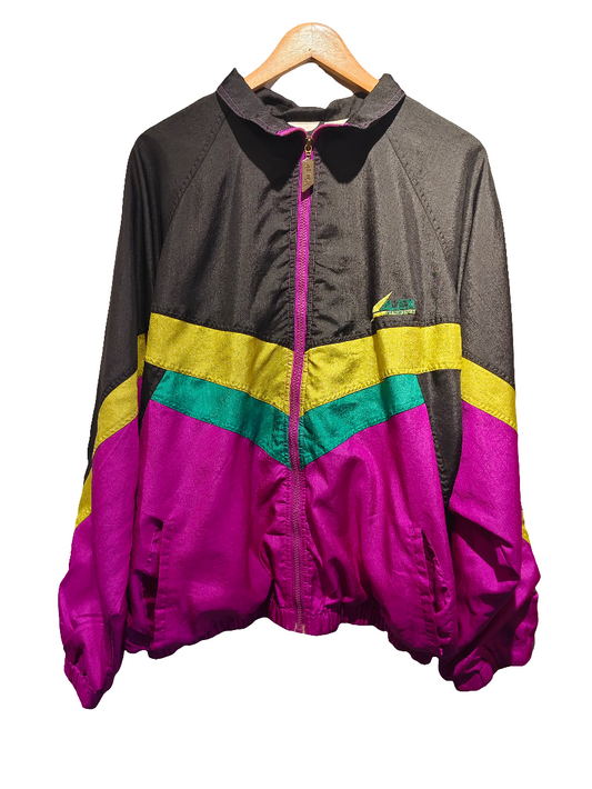 Vintage Colourblock Bomber