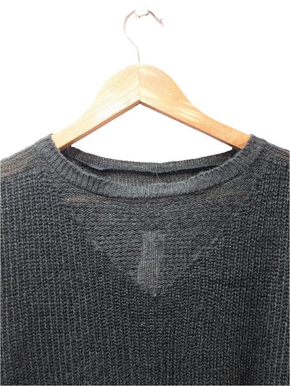 J By J Apostrophe round neck Green Sweater