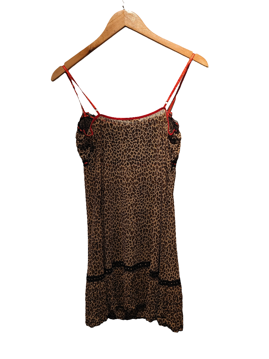 Y2K Cheetah print Top