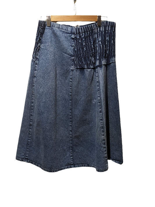 Dalgic Maxi Denim Skirt