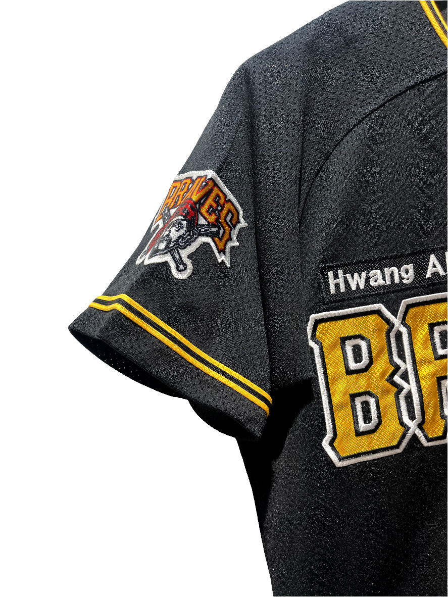 Hwang Ak Braves Jeong 71 Black Jersey