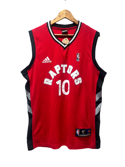 NBA Adidas Toronto Raptors Demar Derozen 10 Red Jersey