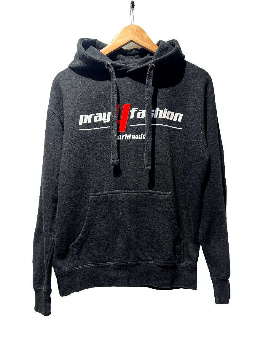 Pray4Fashion Black Hoodie