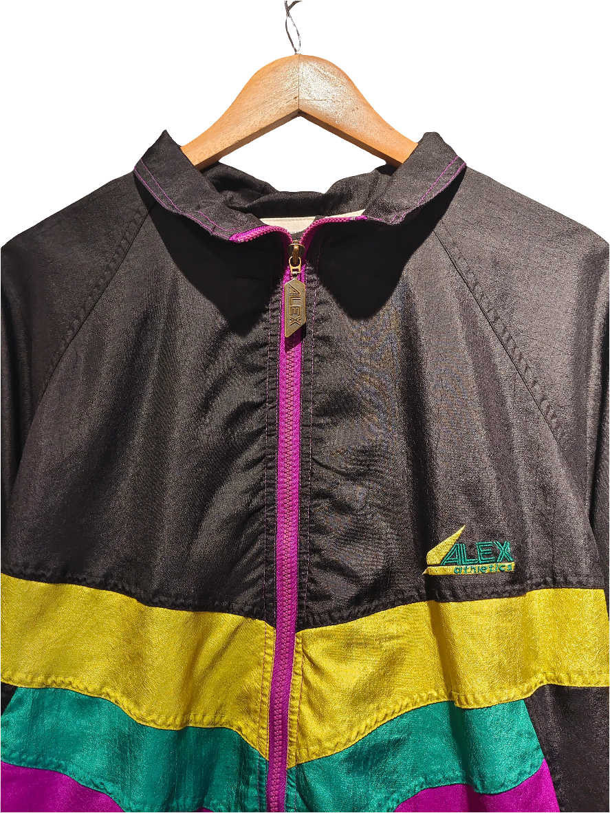 Vintage Colourblock Bomber