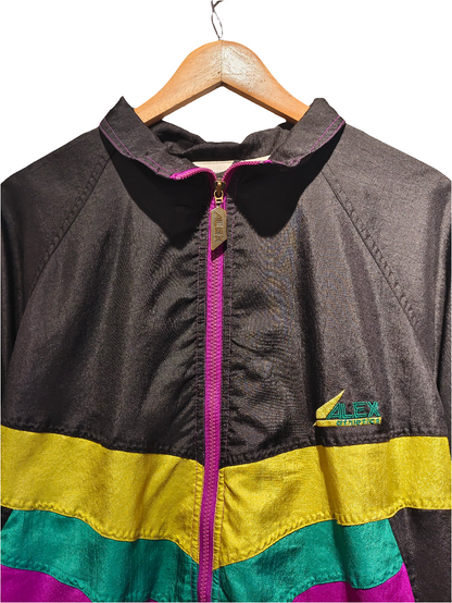 Vintage Colourblock Bomber