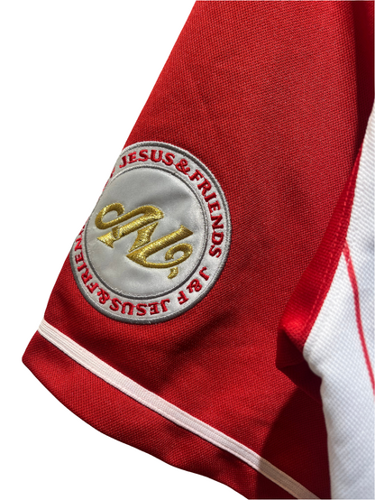 Jesus Friends White Red Jersey
