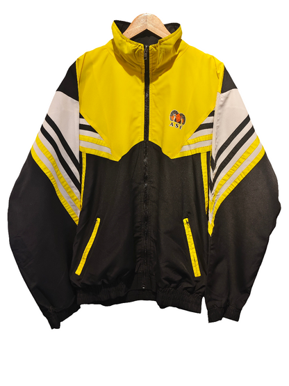 Yellow and back bomber