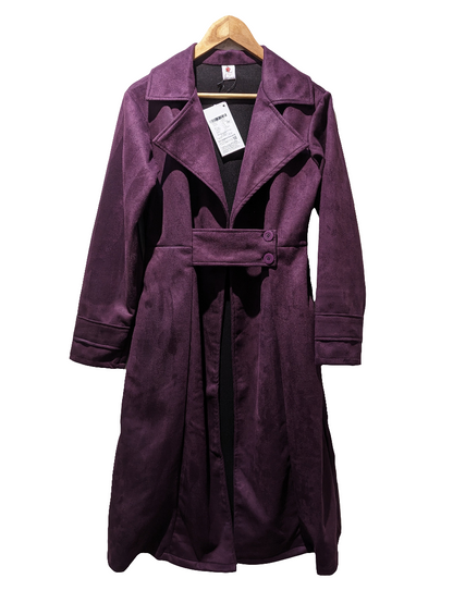 Purple Trench Coat