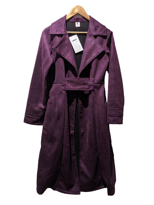 Purple Trench Coat