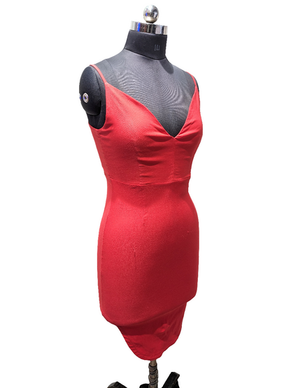 Koovs Red Dress