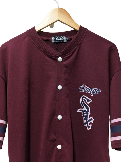 Thug Life Chicago Maroon Jersey