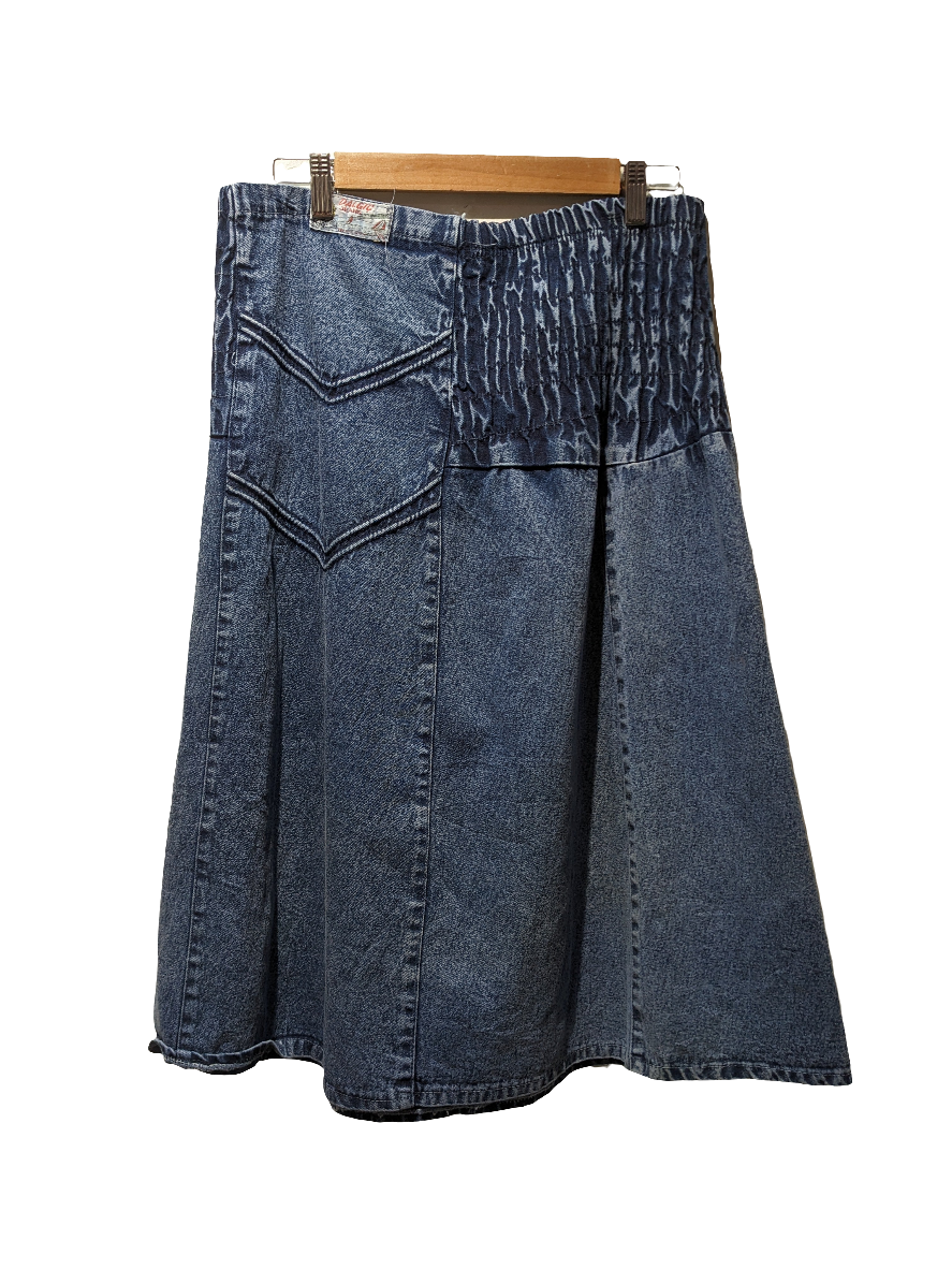 Dalgic Maxi Denim Skirt