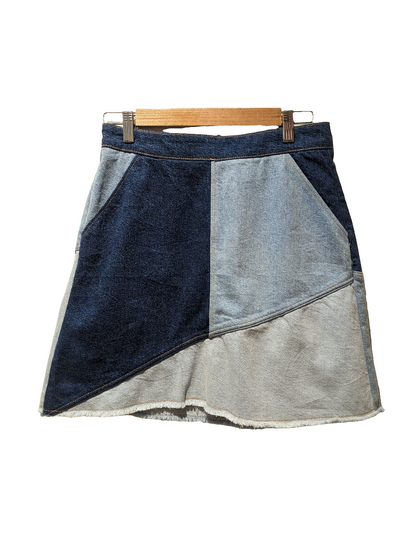 Zara Basic Denim Skirt