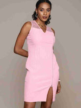 Load image into Gallery viewer, Bebe Sheath Pink Dress
