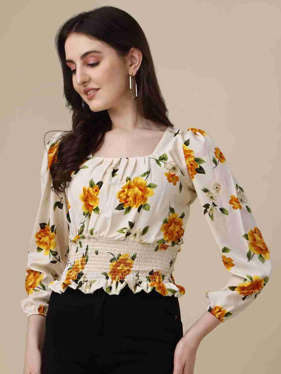 Sheetal Associates Floral Print Top