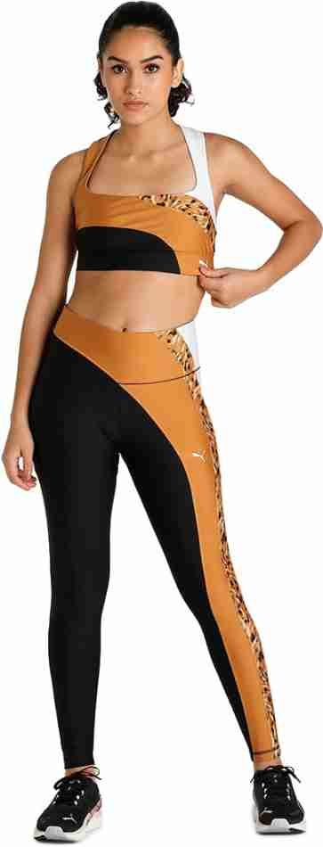 Puma Mid Impact Safari Glam Women Sport Bra (Set)