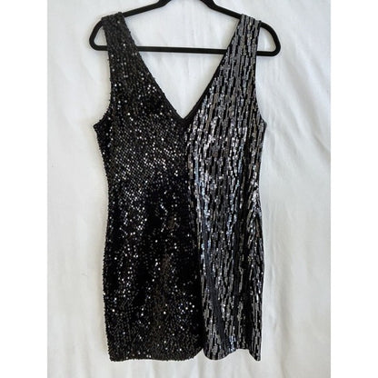 Zara Black Sequin Dress