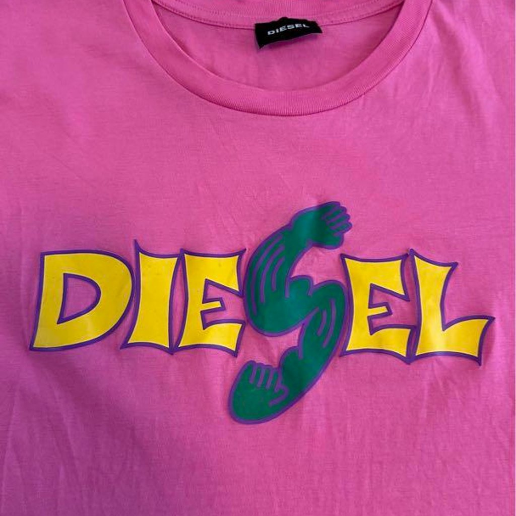 DIESEL PINK TEE