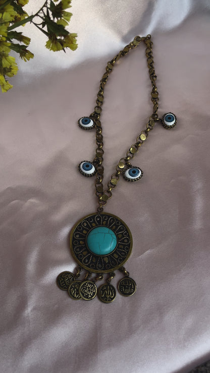 Azra Evil Eye Ottoman Necklace