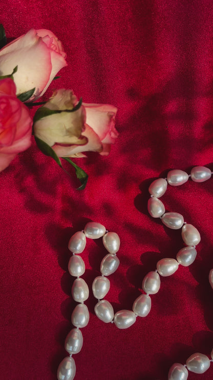 80s Vintage Cultured Pearl Necklace