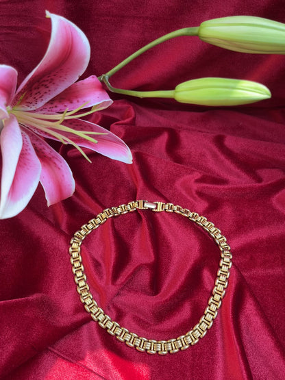 Napier 80s Vintage Gold Plated Necklace