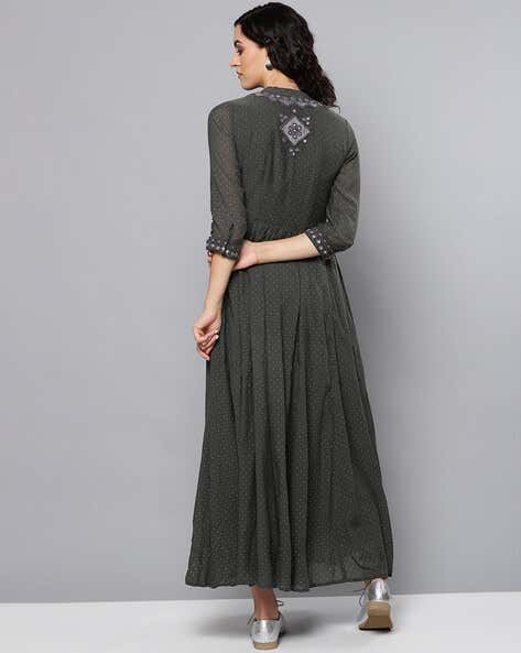 Label Ritu Kumar Embroidered Dress