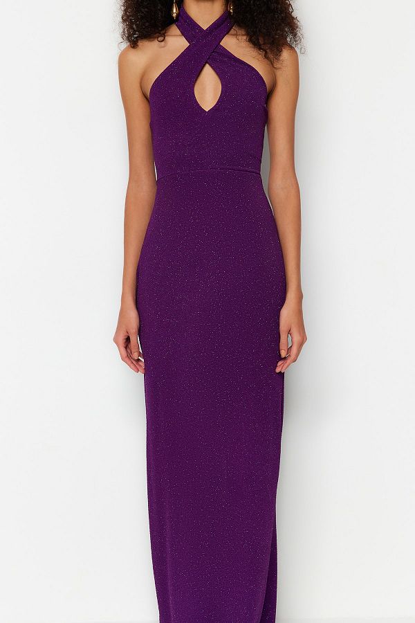 Trendyol Collection Purple Maxi Dress