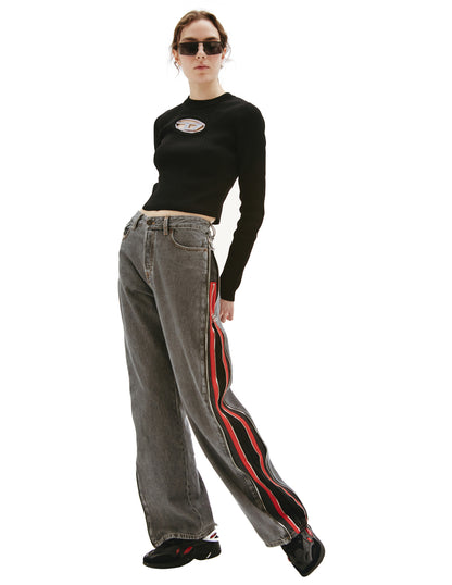 Diesel Industry Rib Knit Jeans