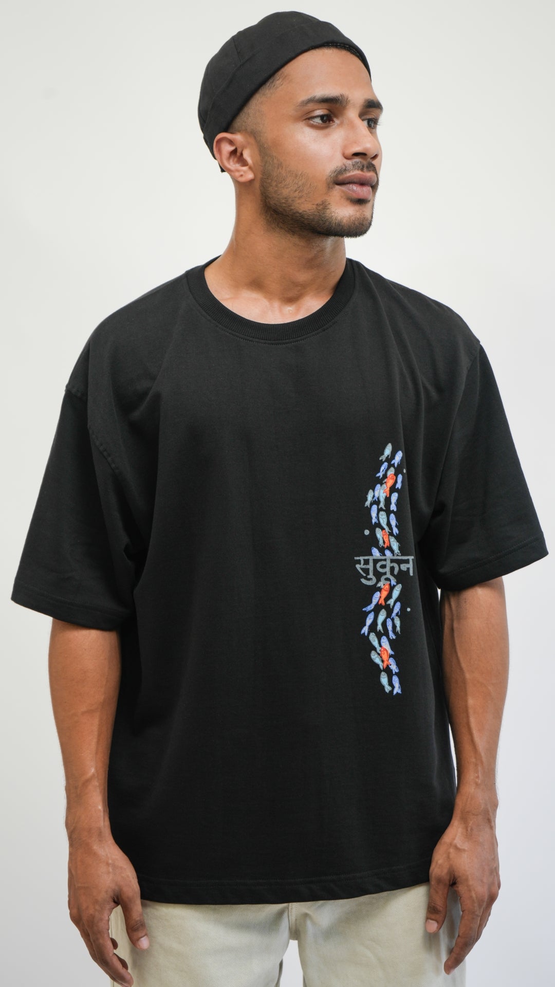 Folk & Fab Sukoon Noir Tee