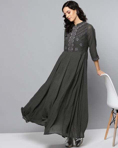 Label Ritu Kumar Embroidered Dress