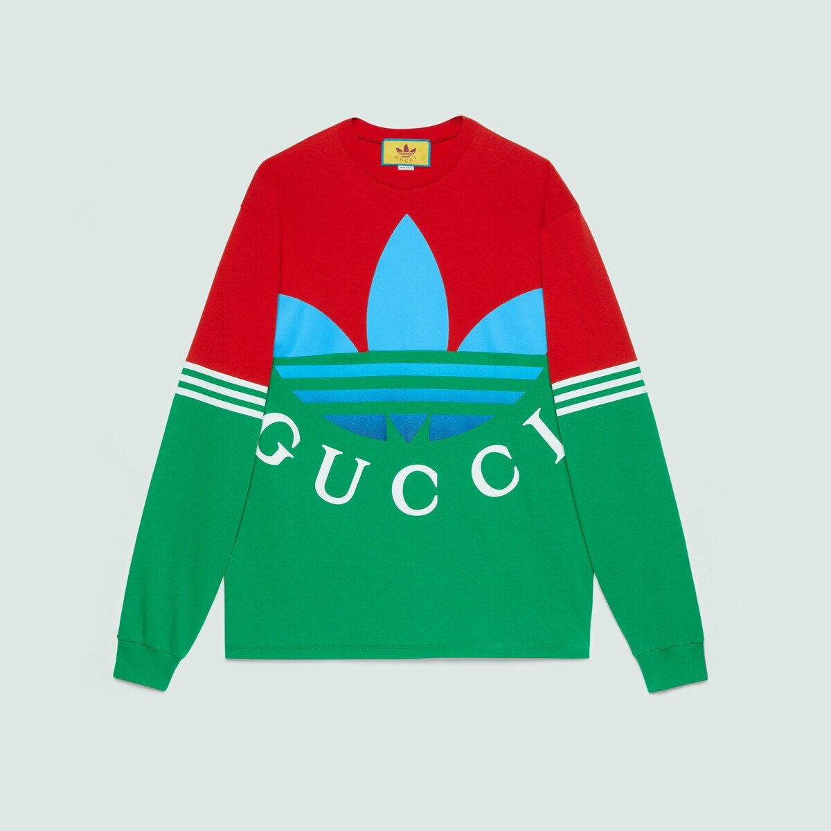 Gucci Adidas Long Sleeve Tee