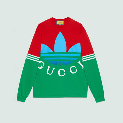 Gucci Adidas Long Sleeve Tee